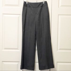 Banana Republic Black/White Pants with Cuffs